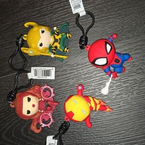 Marvel Collectors Bag Clip- 4 count